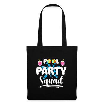 Party Partymonster Sommer - Stoffbeutel - Schwarz - Vorne