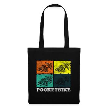 Bike Track Trail Hobby - Tote Bag - black - Front