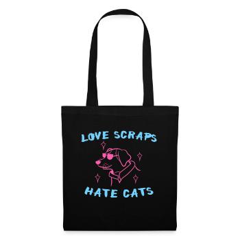 Dog Favorite Animal Pets Cat Statement - Tote Bag - black - Front