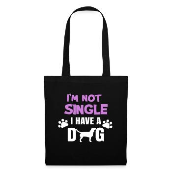 Animals Dog Pets Cuddly toy Favorite animal - Tote Bag - black - Front