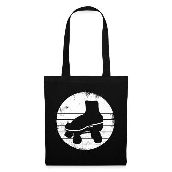 Roller Skates Drawing - Tote Bag - black - Front