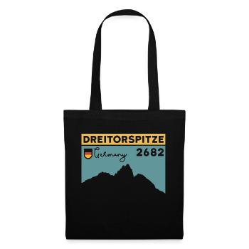 Dreitorspitze Söllerpass Crossing Hiking - Tote Bag - black - Front