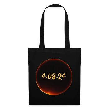 Solar Eclipse 2024 - Tote Bag - black - Front