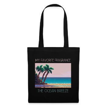Mein Lieblingsduft The Ocean Breeze - Stoffbeutel - Schwarz - Vorne