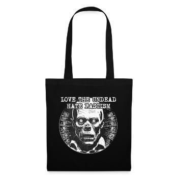 Zombie contre fascisme Zombies - Sac en tissu - noir - Devant