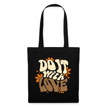 Do it with Love - Tote Bag - black - Front