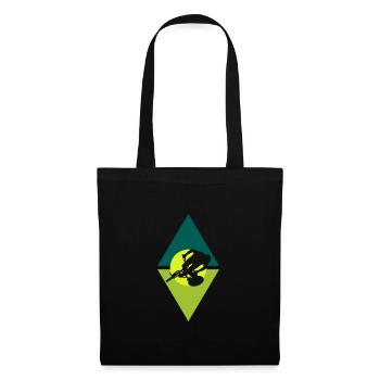 Mountain Bike Downhill BMX - Tote Bag - black - Front