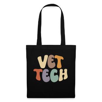Vet Tech Proud Career Profession - Tote Bag - black - Front
