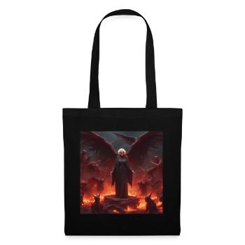 Professeur de religion en enfer - Sac en tissu - noir - Devant