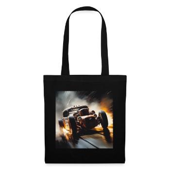 Rusty Hot Rod racing #3 - Sac en tissu - noir - Devant
