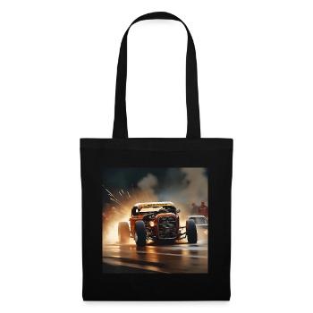 Rusty Hot Rod racing #10 - Tote Bag - black - Front