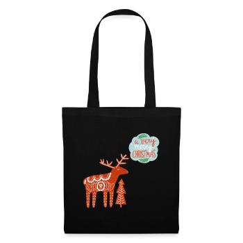 a very merry Christmas - Tote Bag - black - Front