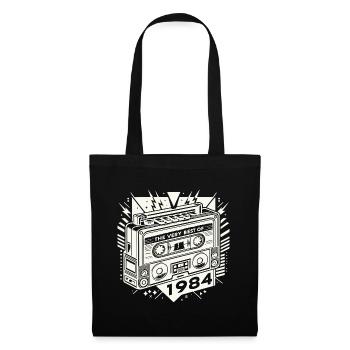Birthday Very Best Of 1984 Retro - Tote Bag - black - Front