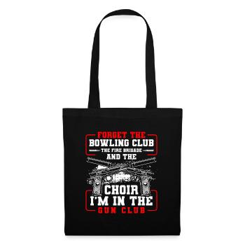 Gun Club Munitions Fun - Sac en tissu - noir - Devant