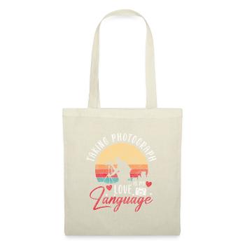 Camera Photography Lens Heartbeat - Tote Bag - nature - Front