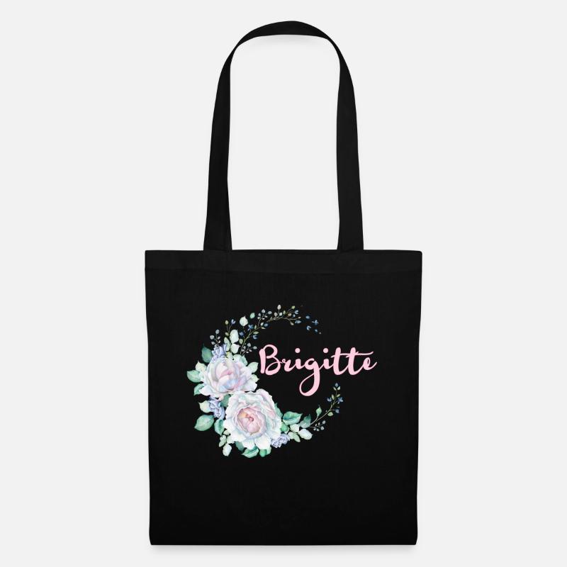 Für Brigitte - Stoffbeutel - Schwarz
