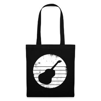 Guitar Sketch - Tote Bag - black - Front