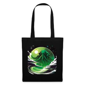 Monstre immortel de Cthulhu dans l’espace - Sac en tissu - noir - Devant
