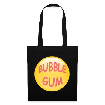 gomme à bulles - Sac en tissu - noir - Devant