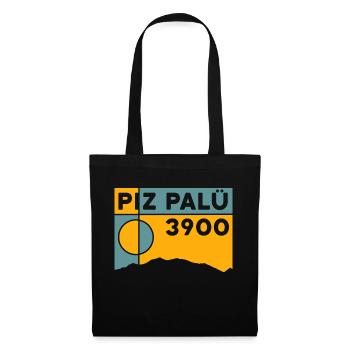 Piz Palü Bergtour Hochtour Tour Andenken Souvenir - Stoffbeutel - Schwarz - Vorne