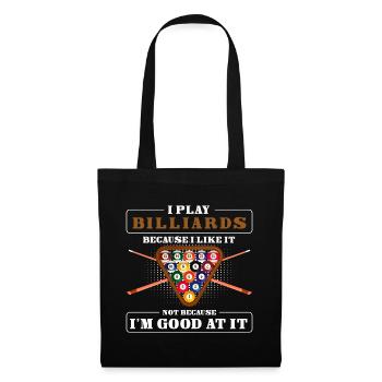 Billiard Pub Win - Tote Bag - black - Front