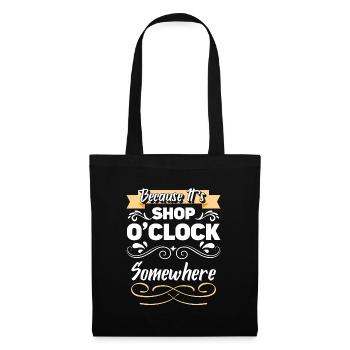 Shop Gift Queen - Tote Bag - black - Front