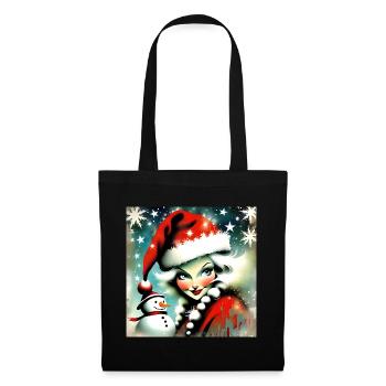 Joyeux Noel #15 - Sac en tissu - noir - Devant