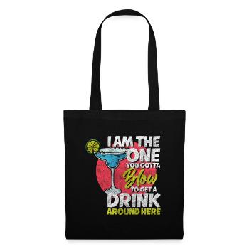 Bar Waiter Shaker Humor - Tote Bag - black - Front