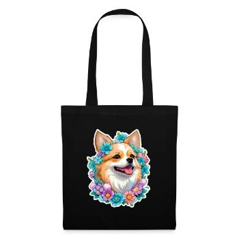 Pomeranian Zwergspitz - Tote Bag - black - Front