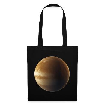Planet Venus - Stoffbeutel - Schwarz - Vorne
