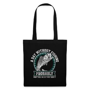 Angler Fishing Bait - Tote Bag - black - Front