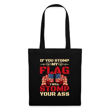 America Patriotic Power - Tote Bag - black - Front