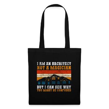 Engineer Profession House Construction - Tote Bag - black - Front