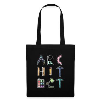 Profession Job Saying Architect Career Supervisor - Tote Bag - black - Front