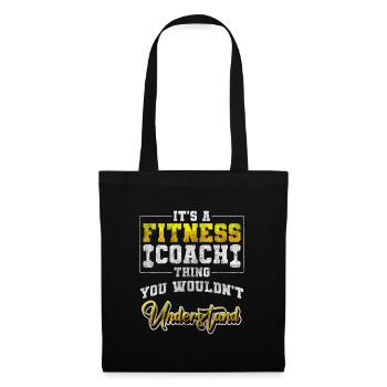Fitness Trainer, Endurance, Strength, Athlete - Tote Bag - black - Front