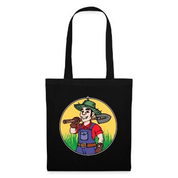 Farmer Job Work Employee Career Worker - Tote Bag - black - Front