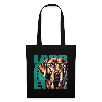 Labrador Retriever Portrait - Tote Bag - black - Front