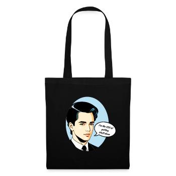 I'm the CEO of getting stuff done - Tote Bag - black - Front