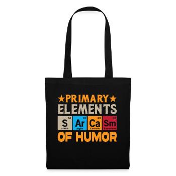 S AR CA SM Elements Vintage pour les étudiants en sciences - Sac en tissu - noir - Devant