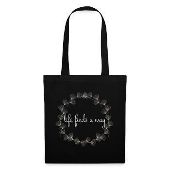 Life finds a way, Dandelion - Tote Bag - black - Front