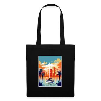 Palma De Mallorca Spain Vintage Travel Poster WPA - Tote Bag - black - Front