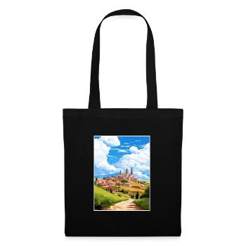 Castilla Y Leon Spain Vintage Travel Poster WPA - Tote Bag - black - Front