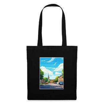 Leighton Buzzard England Vintage Travel Poster WPA - Tote Bag - black - Front