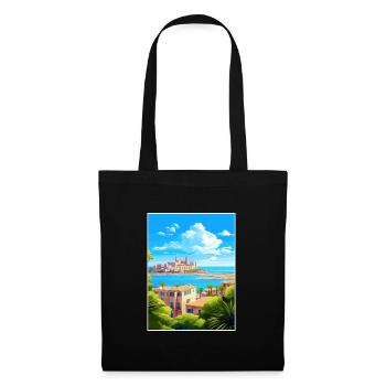 Palma De Mallorca Spain Vintage Travel Poster WPA - Tote Bag - black - Front