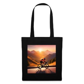Sprint au sommet ensoleillé - Sac en tissu - noir - Devant