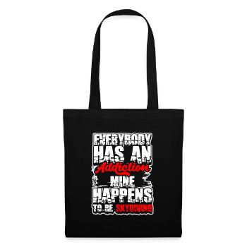 Skydiving Jump Sport - Tote Bag - black - Front