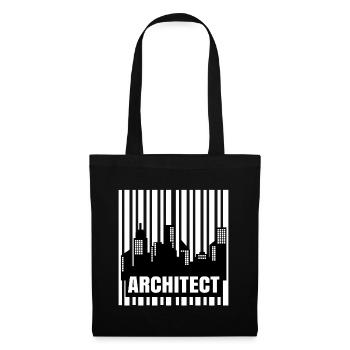 Job: Architect, Work, Supervisor, Success, Career - Tote Bag - black - Front