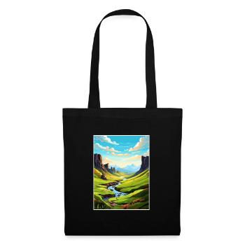 Isle Of Skye Scotland Vintage Travel Poster WPA - Tote Bag - black - Front