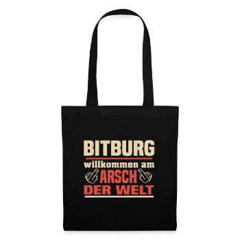 Bitburg - Stoffbeutel - Schwarz - Vorne