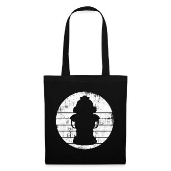Fire Hydrant Drawing - Tote Bag - black - Front